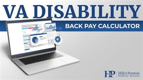2023 Va Disability Back Pay Calculator Hill And Ponton Pa