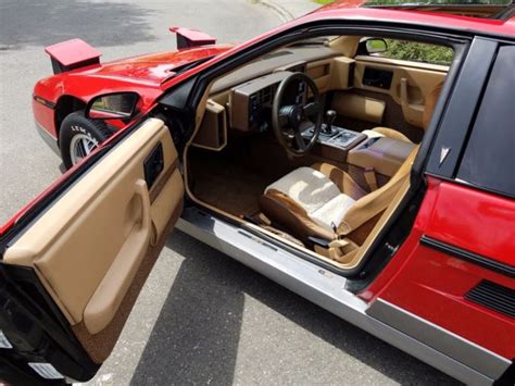 1985 Pontiac Fiero Gt 4 Speed 40700 Original Miles Rare Interior No