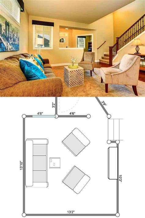 Accent the sofas with an armchair or two, or opt for smaller love seats as the furniture item that's mirrored, and you'll have a lively cocktail hour in no. 11 Sofa and Two Chairs Living Room Layouts - Home Decor Bliss