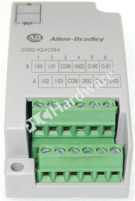 Plc Hardware Allen Bradley 2080 Iq4ob4 Micro 800 8 Ch Digital 1224v