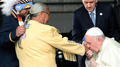 Pope Francis Delivers The Long Awaited Apology To The Indigenous Canadian Community