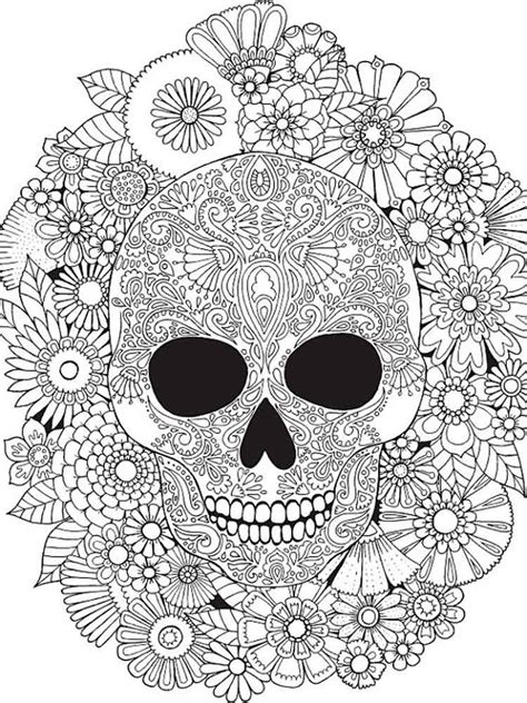 For the matching game print 2 on cardstock. Dia De Los Muertos coloring pages for adults. Free ...