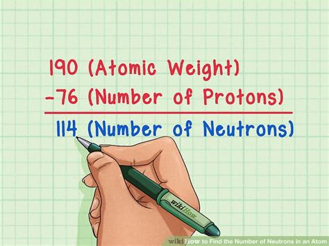 How To Find The Number Of Neutrons In An Atom 11 Steps