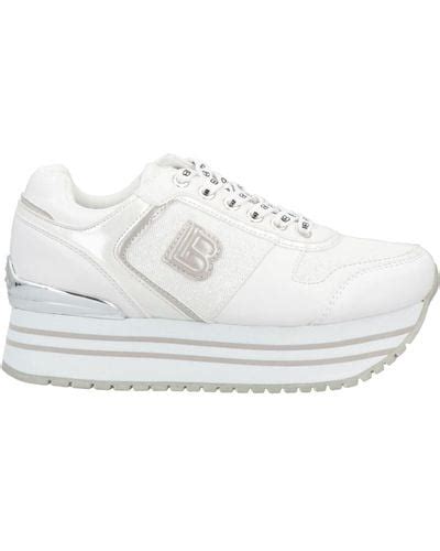 White Laura Biagiotti Sneakers For Women Lyst