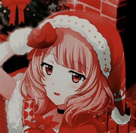 Christmas Anime Girl Cute Pfp Imagesee