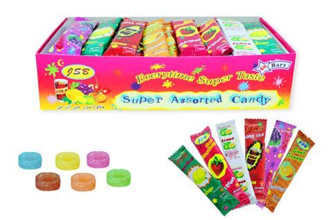 Sour Candy Super Assorted 50bars X 30boxes