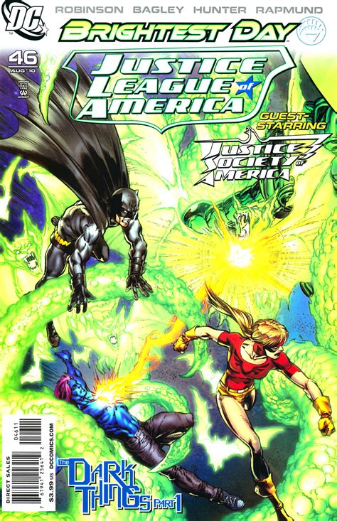 Justice League Of America The Dark Things Dc Comics
