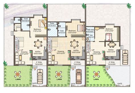 Check out our row house plans by leading architects and designers. 20 Best Simple Row House Layout Ideas - Home Plans & Blueprints