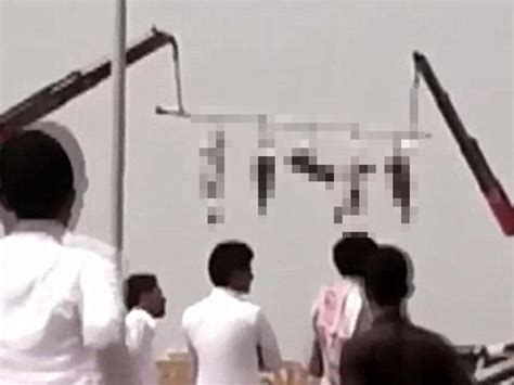 Saudi Arabia Women Beheaded In Street Corpses Dangling From Cranes