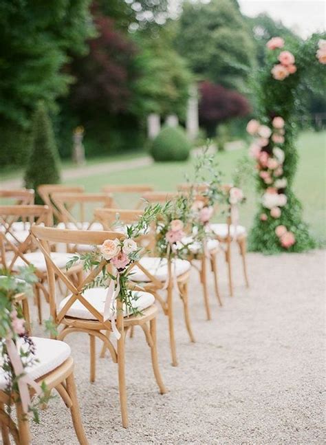 30 Budget Friendly Simple Outdoor Wedding Aisle Decoration Ideas