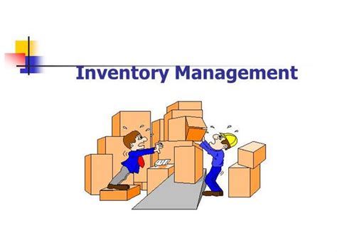 Inventory management is an integral part of overall supply chain management and consists of the order process for materials and components needed to rather, the inventory value as a function of cost significance is used as a tool to control higher cost inventory items. Inventory Management |authorSTREAM