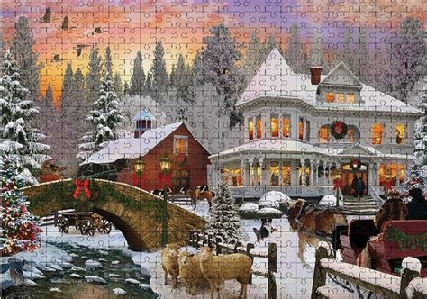 The beautiful tree and stately golden statue of prometheus take center stage in this colorful painting of. 1000 Piece Jigsaw Puzzle , Jigsaw Puzzle For Adults ...