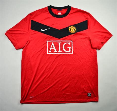 2009 10 Manchester United Shirt Xxl Football Soccer Premier League