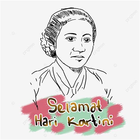 Gambar Ra Kartini Hitam Putih