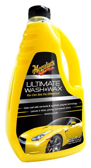 It also protects the car from picking up flying grit. Meguiars Ultimate Wash & Wax, car shampoo with wax, car wash and wax, Meguiars shampoo, auto ...