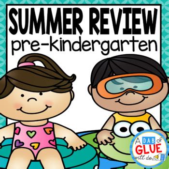 Students and parents will understand what needs to be done. Preschool (PreK, Pre-K) Summer Review - Summer Homework | TpT