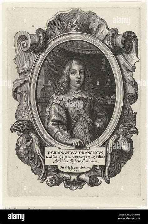 Portrait Of Ferdinand Franciscus Ferdinand Iv King Of Hungary