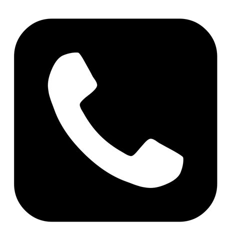 Black And White Phone Logo Logodix