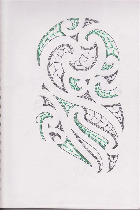 Ta Moko Design For Upper Arm Or Calf Muscle Area Maori Tattoo Polynesian Tattoo Designs