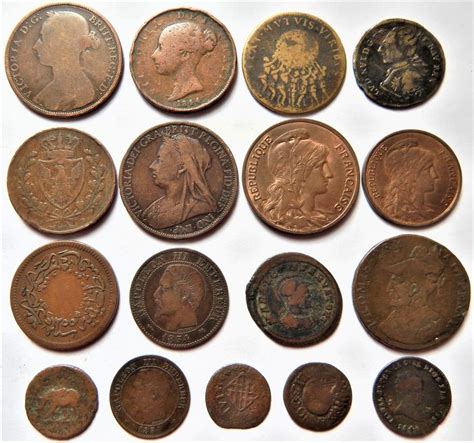 World Lot Various Old Coins 17 Pieces Catawiki