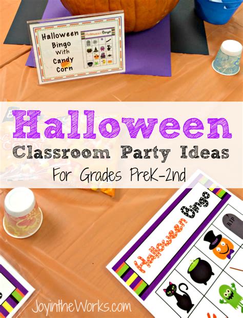 Halloween Classroom Party Ideas 2 Joy In The Works