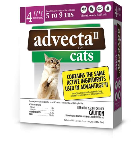 Once thought to be a rare and anomalous tumour in cats, pituitary adenomas and secondary acromegaly are more frequently diagnosed, using mri and other ancillary diagnostic tools. Advecta II Flea Treatment for Small Cat, 4 Monthly ...