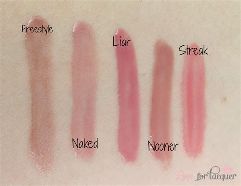 Urban Decay Naked Lipgloss Swatches Review Love For Hot Sex Picture