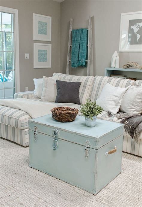 Introducing a new color, print, or shape with a. 25 Shabby-Chic Style Living Room Design Ideas - Decoration ...