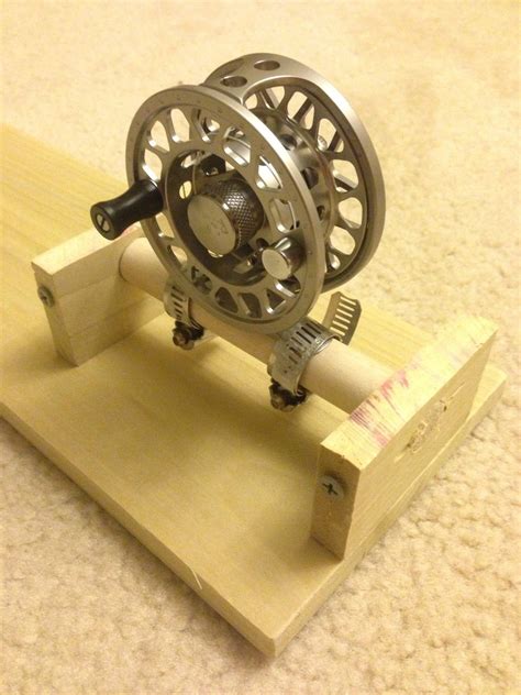 Tight Lined Tales Of A Fly Fisherman Diy Reel Spooling Station Fish