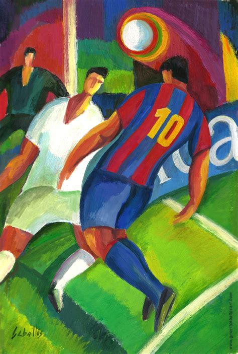 el deporte visto desde el arte futbol artium