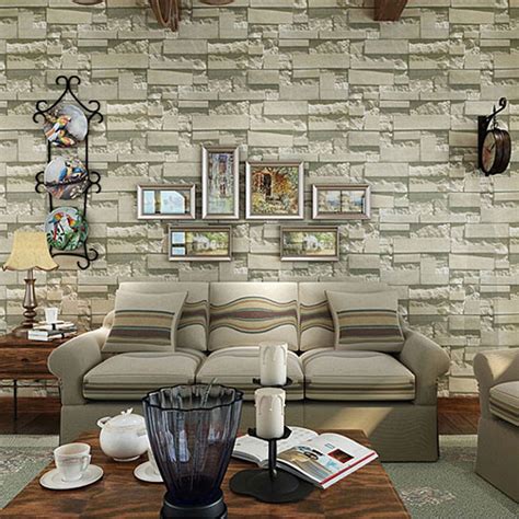 Wholesale Brick Design Luxury Living Room Wallpapers Fashion Wallpaper