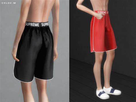 The Sims Resource Chloem Sports Shorts Male