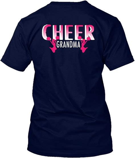 Cheerleading Cheer Grandma T Shirts For Men Shirts T For Women Clothing