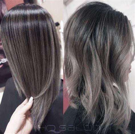 But if you have a few coming through that you want to match with the rest of your color, these tips will help. gray silver black hair color melt | Grey hair color, Hair ...