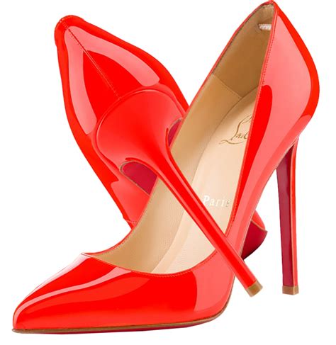 Christian Louboutin Pigalle Patent Lady Pumps Png Image Purepng