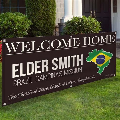 Four Lds Return Missionary Welcome Home Airport Sign And Etsy