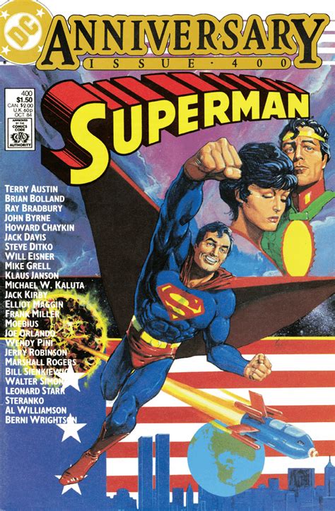 Superman 400 October 1984 Cover By Howard Chaykin Superman