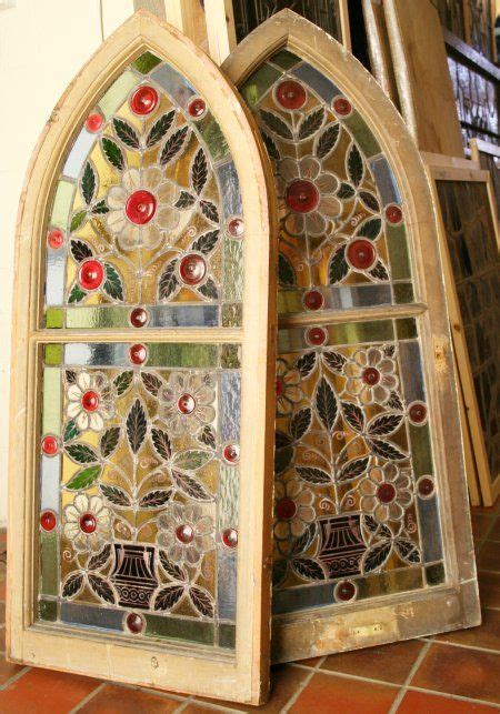 Antique Stained Glass Windows Window Stained Leaded Glass Windows Reclaimed Building