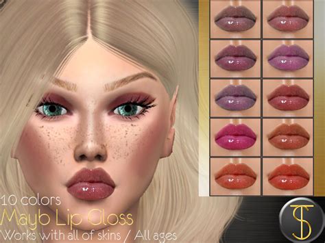 The Sims Resource Mayb Lip Gloss