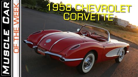 1958 Chevrolet Corvette Muscle Car Of The Week Episode 276