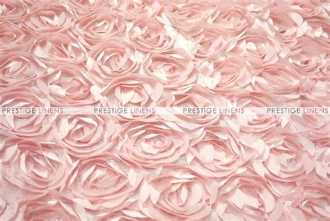 Mini Rosette Fabric By The Yard Pink Prestige Linens