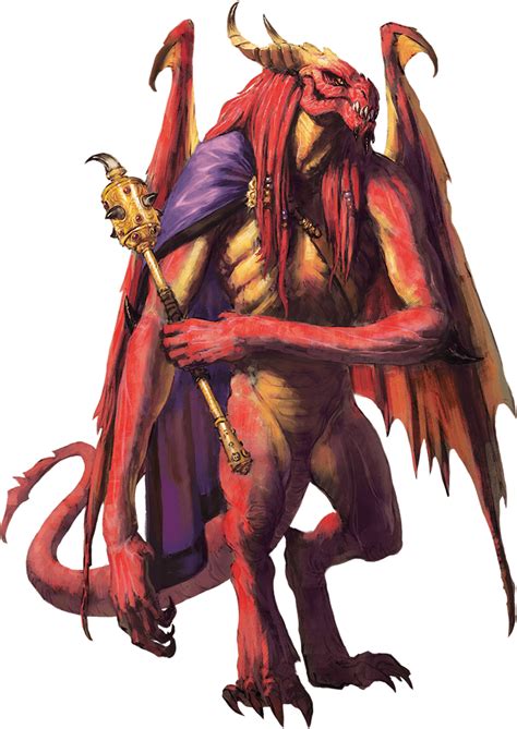 Red Abishai Dungeons And Dragons Characters Dungeons And Dragons Art