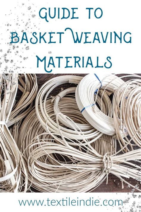 Beginners Guide To Basket Weaving Materials Artofit
