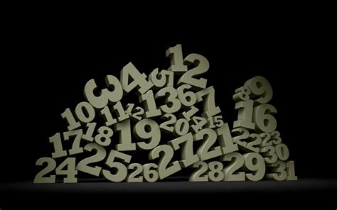 Numbers Wallpapers Wallpaper Cave