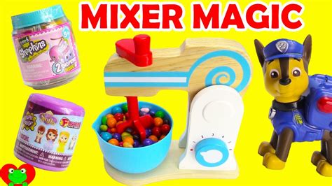 Melissa And Doug Wooden Mixer Wood Toys With Shopkins Paw