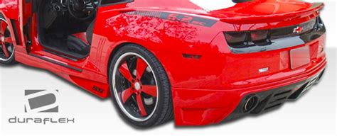 2011 Chevrolet Camaro Fiberglass Sideskirts Body Kit 2010 2015