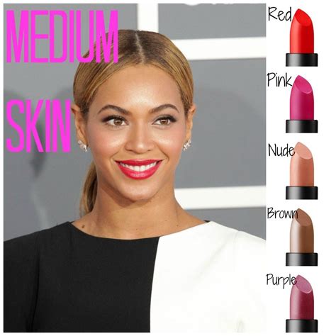 Best Lipstick Colors For Medium Skin Tones