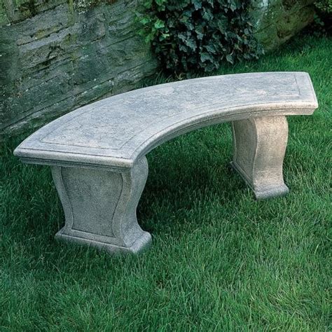 Ideas For Small Curved Stone Benches In A Garden Interior Home Design Home Decorating