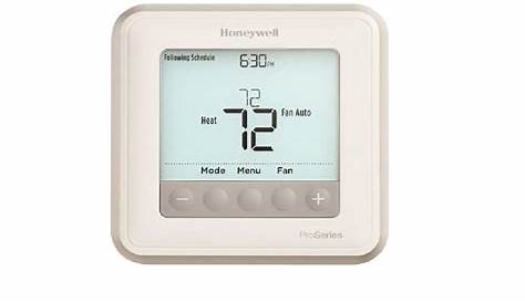 Manual For Pro Thermostat