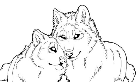 Painting】 digital art for beginners. Free wolf lineart by Edeneue on DeviantArt